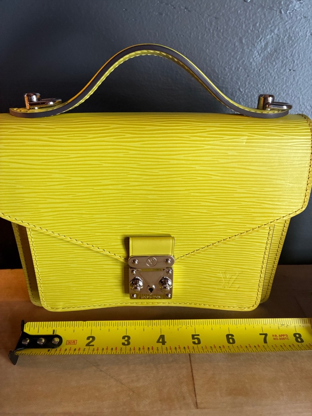 Louis Vuitton Epi Monceau BB Yellow! - Picture 6 of 15